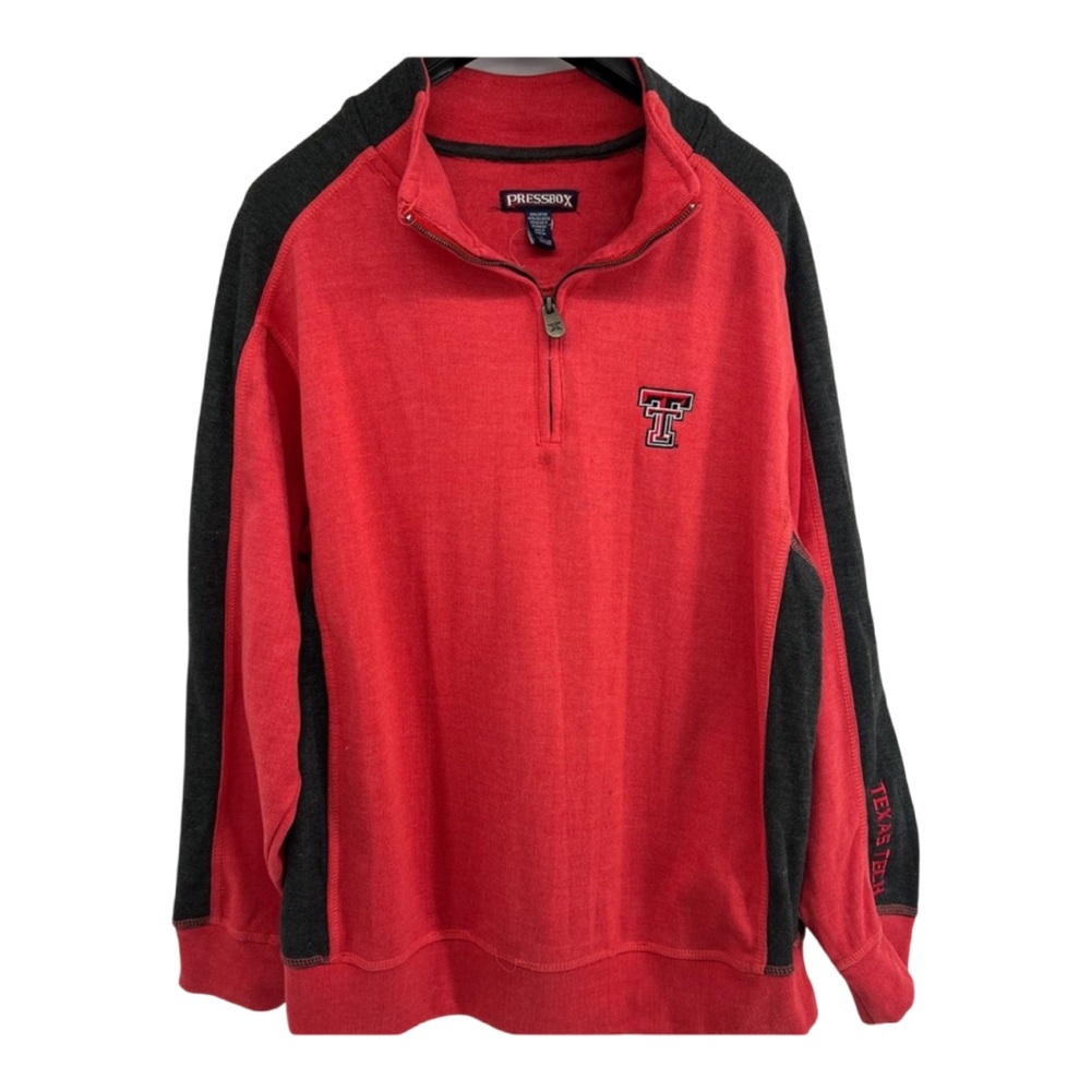 Pressbox‎ Texas Tech Sz Large Red and Black Men's Jacket NWOT
